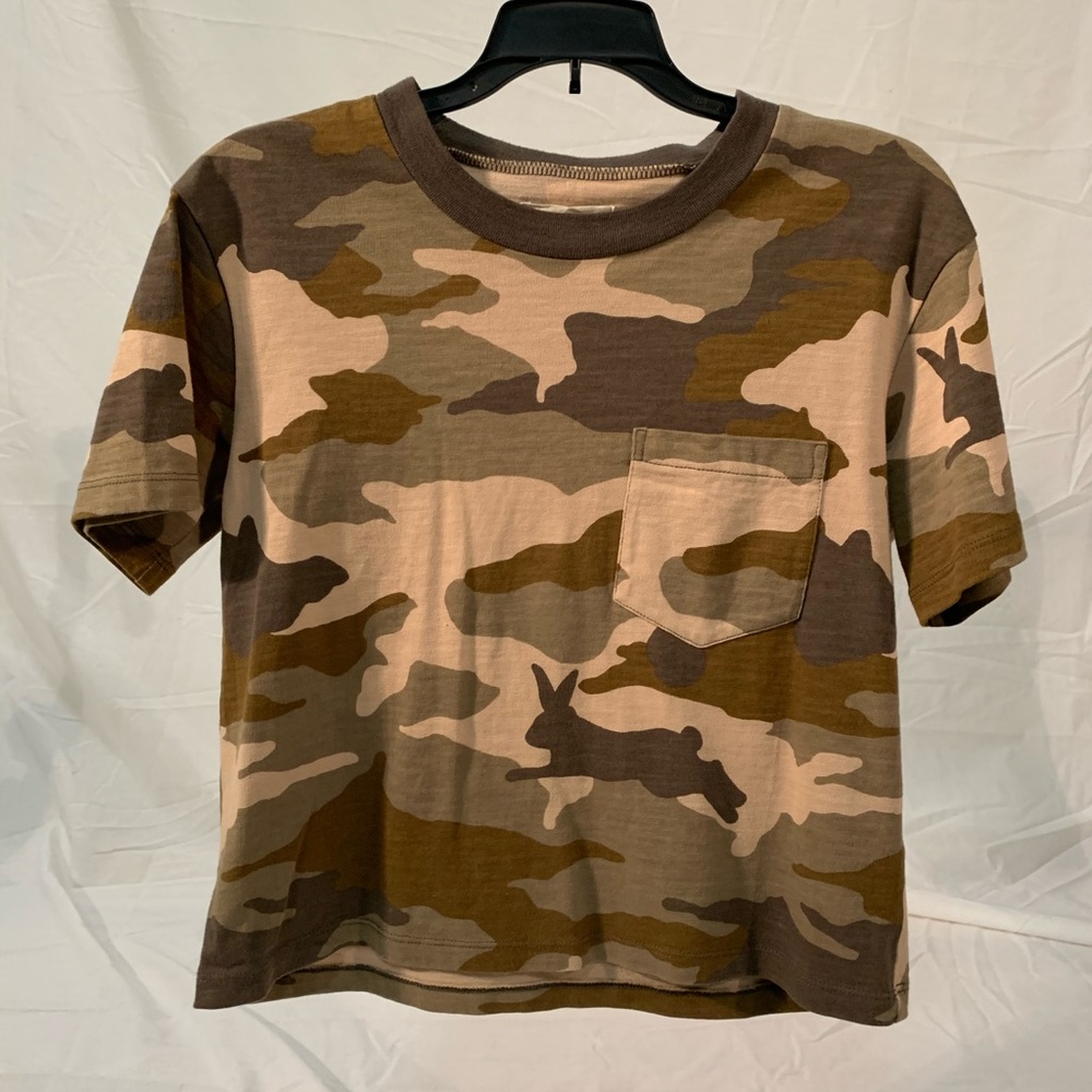 Madewell army print T-shirt